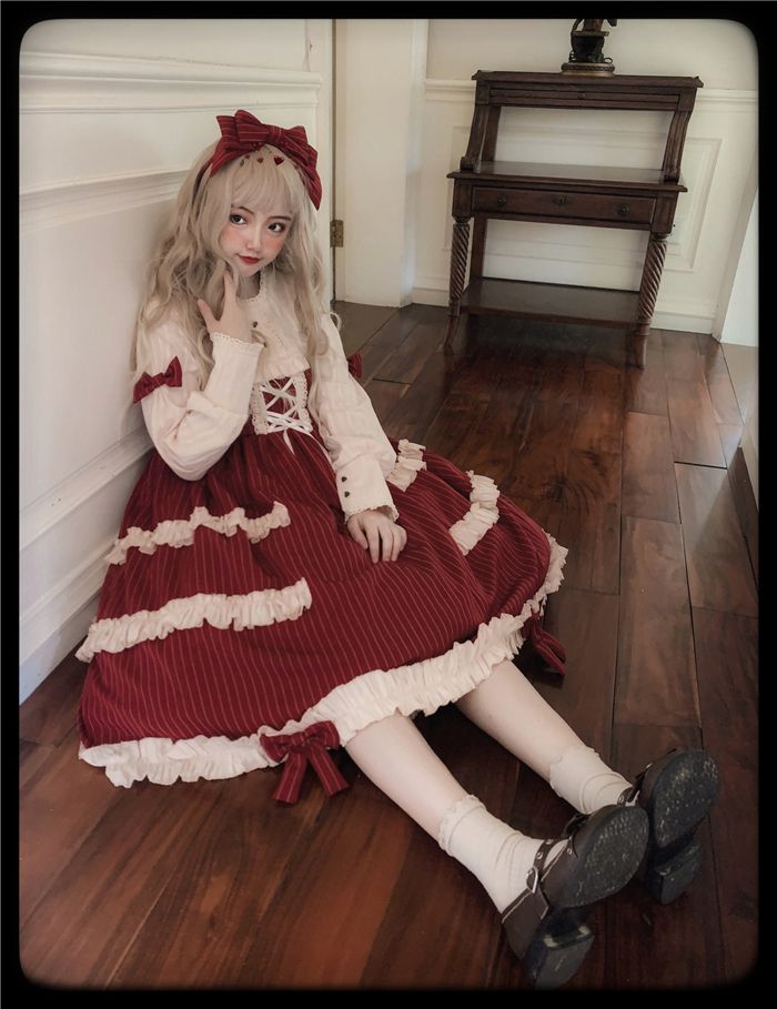 Shyla Angel Dolly Girl Kawaii Princess Lolita Dress 
