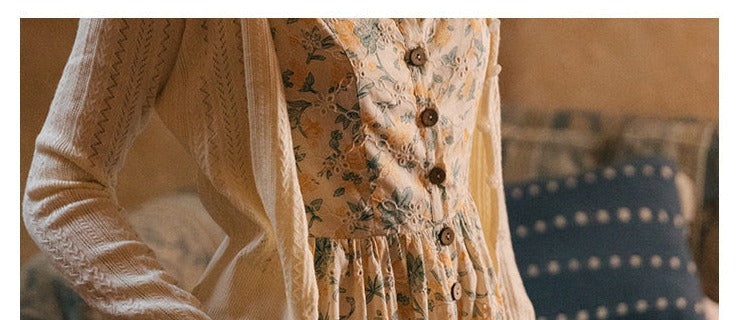 Sidonia Cottage Witch Cottagecore Dress 