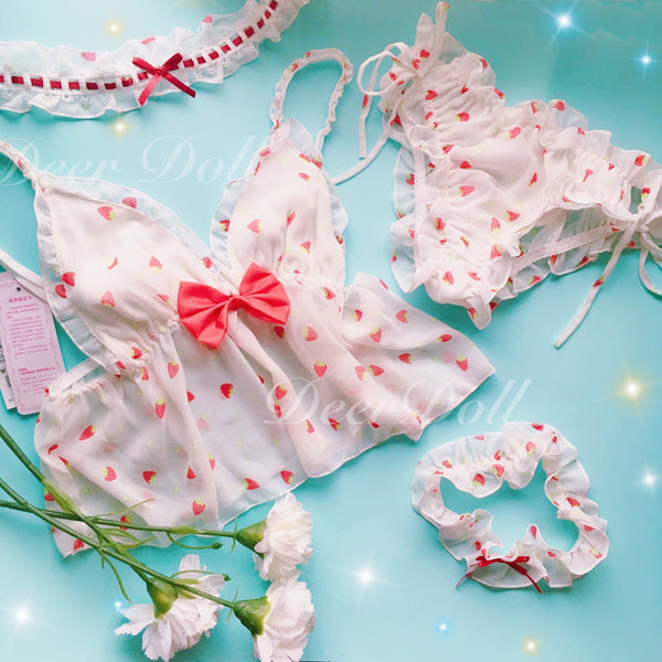 SugarBerry 4-piece Lolita Nymphet Lingerie Set 