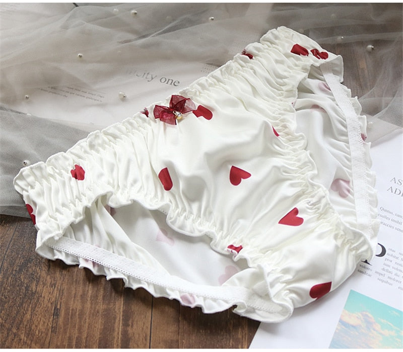 Valentine Heart Nymphete Lolita Lingerie Set 