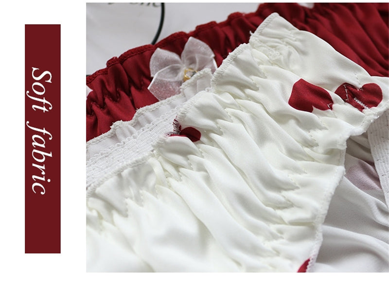 Valentine Heart Nymphete Lolita Lingerie Set 