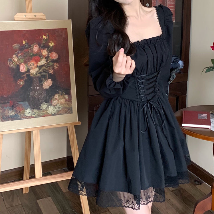 Viola Dark Lolita Gothic Princess Dress 