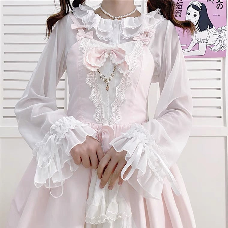 Willow Twig Japanese Lolita Long Sleeve Shirt 