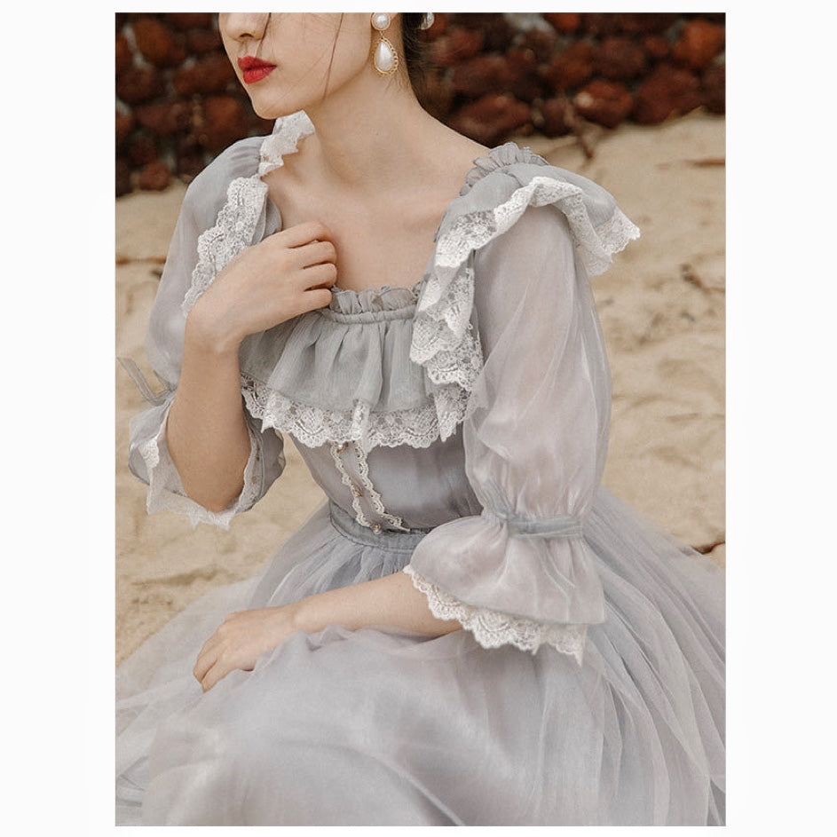 Royalcore Rococo Vintage Rococo Royalcore Princess Dress Fairycore Aesthetic Fairy Dress