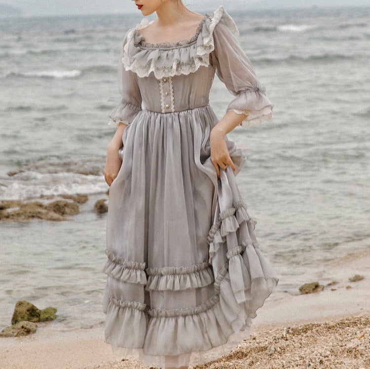 bohemian princess dress Lucia Off-Shoulder Boho Bohemian Wedding Festival Maxi Dress One Regular Size