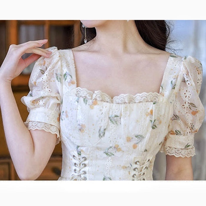 Vintage Princesscore Cottagecore Dress Royalcore Aesthetic