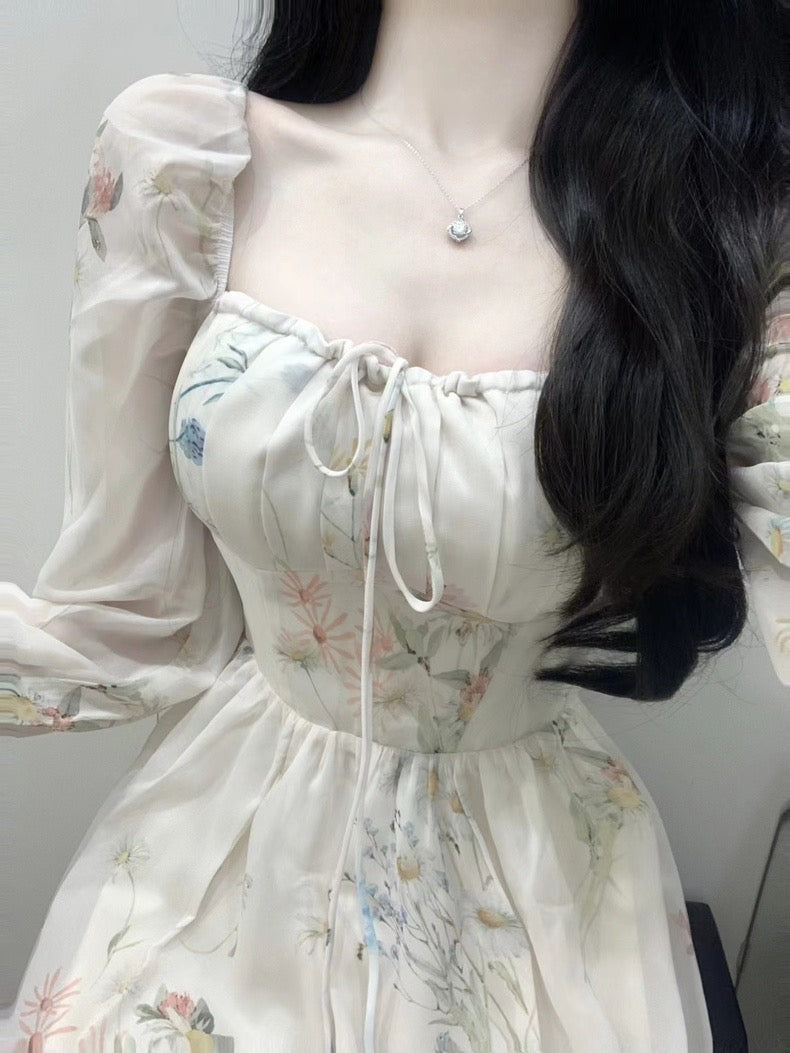 Venus Flowers Fairycore Princess Dress