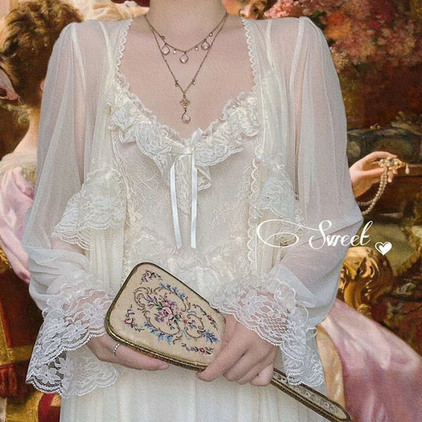 Princesscore Style Romantic Royalcore Aesthetic Princesscore Dresses at Deer Doll